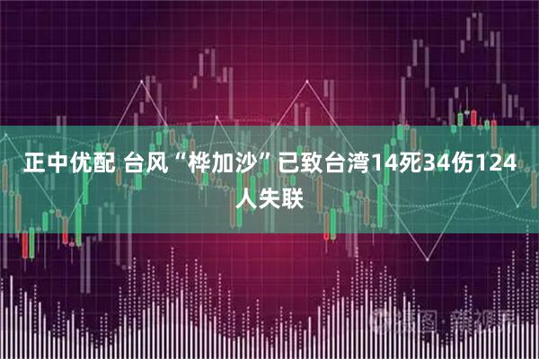 正中优配 台风“桦加沙”已致台湾14死34伤124人失联