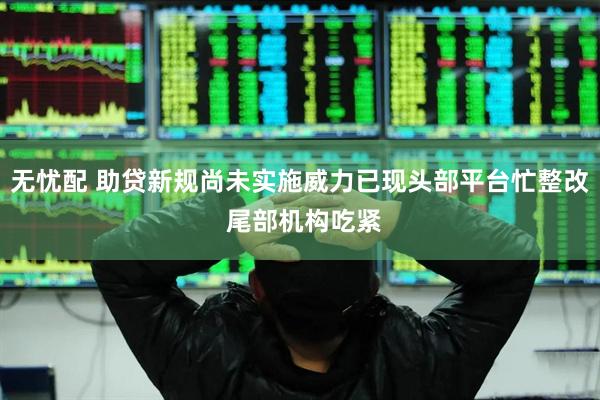 无忧配 助贷新规尚未实施威力已现头部平台忙整改 尾部机构吃紧